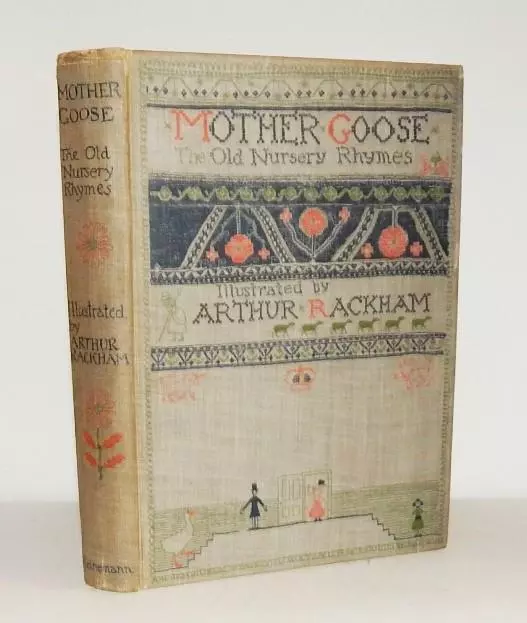 [1913] MOTHER GOOSE THE OLD NURSERY RHYMES 1st Ed Illustrated ARTHUR RACKHAM