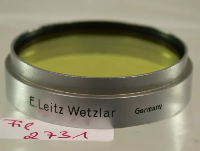LEICA LEITZ Gelb Yellow 1 Aufsteck Push-on Filter Lens A44 44 44mm 2731/9