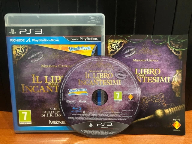 WONDERBOOK IL LIBRO Degli Incantesimi Miranda Gadula Pal Ita Ps3 ...