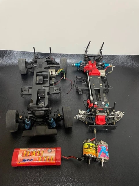Tamiya Racing Motorcycle TAMIYA RC CAR AS-IS Tested Working No Box Manual Included Parts Only £ ...