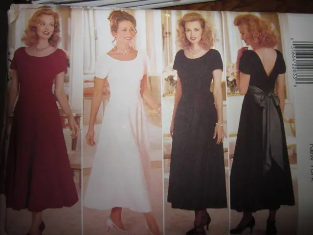 4258 Vintage Butterick SEWING Pattern Misses DONNA RICCO Evening Dress UNCUT OOP