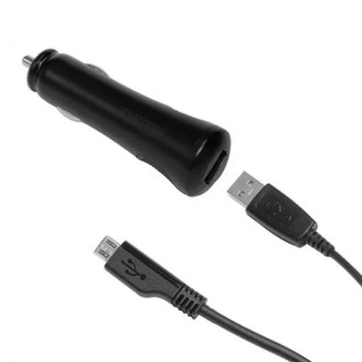 CAR CHARGER USB CABLE MICROUSB POWER ADAPTER CORD DC SOCKET for PHONES & TABLETS