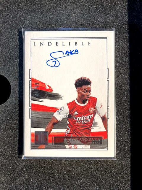 2022 Panini Obsidian Bukayo Saka Auto
