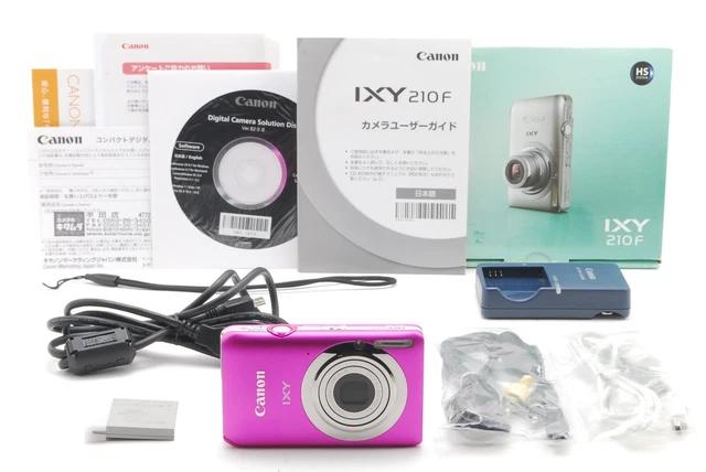 [MINT in Box] Canon IXY 210F PowerShot ELPH 100 HS IXUS 115 HS Pink From JAPAN
