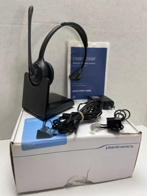 Plantronics CS510 Black Wireless Headset