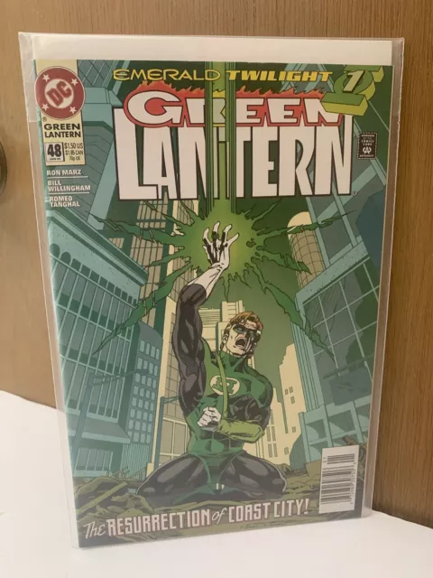 Green Lantern 48 🔑1st Cameo KYLE RAYNER🔥1st Alexandra DeWitt🔥1994 KEY🔥NM