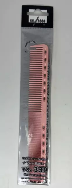 YS Park 339 Fine Cutting Comb - PEACH