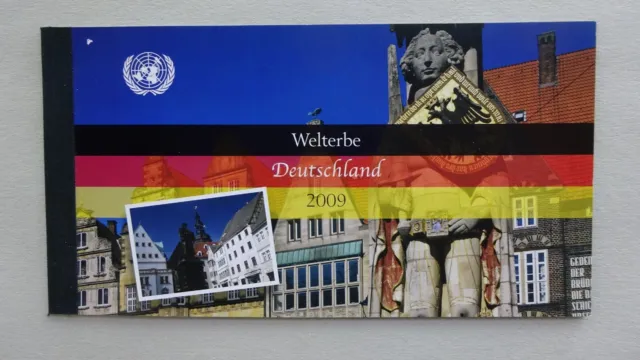 UNO Wien, MH 14 (Blatt 77-82)  "Welterbe Deutschland"  von 2009,  postfrisch