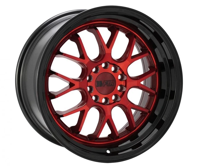 18x8.5 F1R F21 v2 5x112/5x114.3 45 Candy Red Black Lip Wheels Rims Set(4) 18x8.5 F1R F21 v2 5x112/5x114.3 45 Candy Red Black Lip Wheels Rims Set(4)
