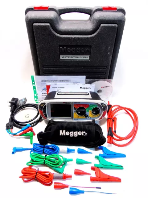Megger MFT1721 Multifunction Tester 18th Edition **Calibrated to 16 March 2025**