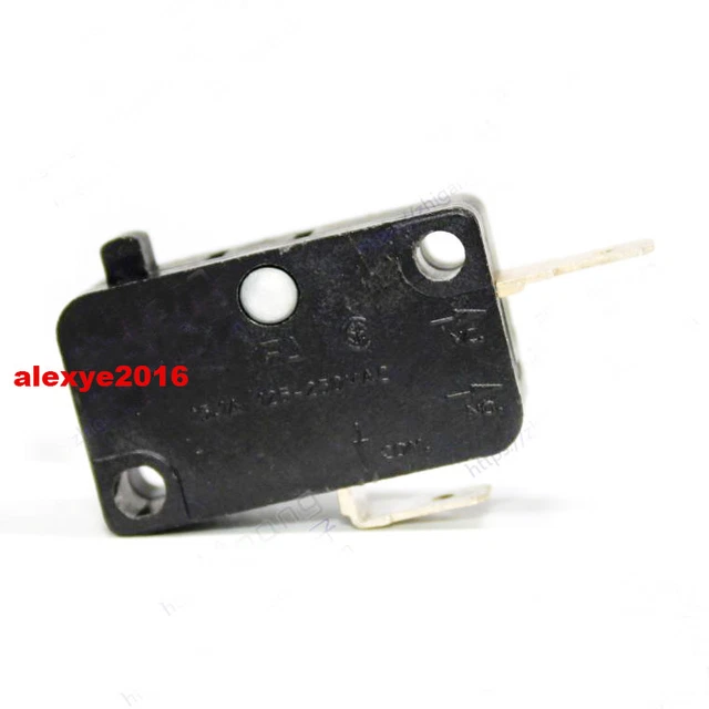 12 Microinterruttori Limite CESFONJER - Leva A Bilanciere, 5A/125VAC, SPDT 3 Pin, Nero - Foto 9
