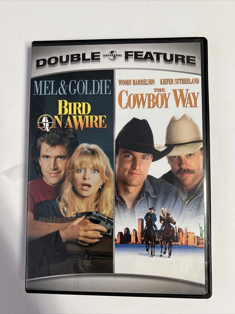 Bird on a Wire / Cowboy Way (DVD, 2007, 2-Disc Set, Double Feature) *RARE OOP*