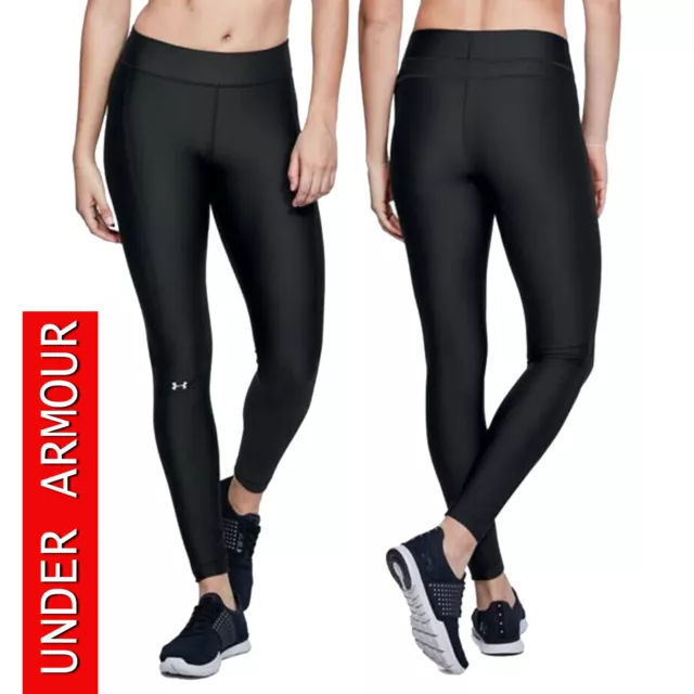 UNDER ARMOUR WOMENS Heat Gear Leggings Activewear Sports Yoga Pants UK - XS  £16.95 - PicClick UK