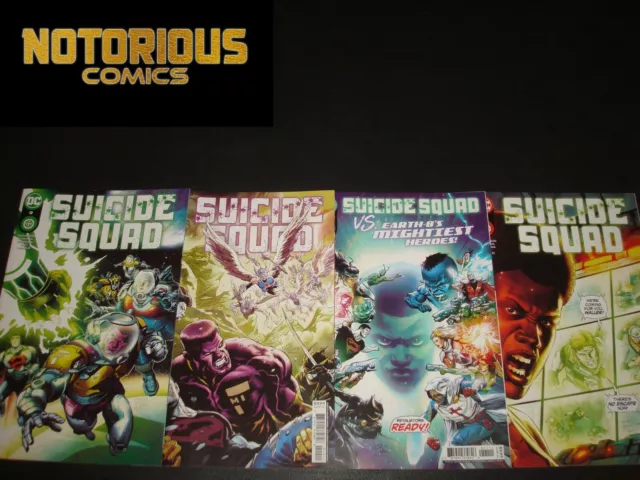 Suicide Squad 9 10 11 12 Complete Comic Lot Set DC Thompson EXCELSIOR BIN
