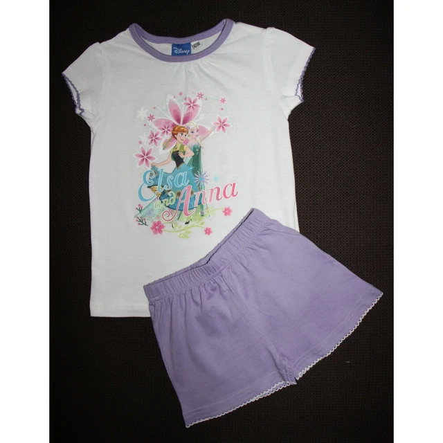Pyjama D'été Charlotte Aux Fraises - Pyjashort Fille 5-6 Ans (taille 116) - Coton Mixte Rose - Occasion Très Bon état
