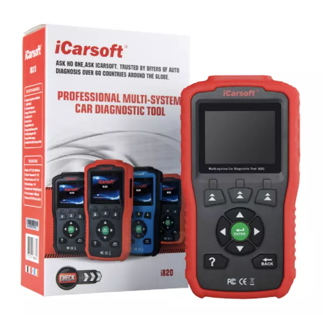 iCarsoft i820 | Strumento diagnostico auto multimarca OBD2 2023 2