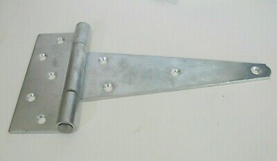 ACE 8" Heavy Duty Tee T Hinges Zinc-Plated for Fence Gate Barn Shed Door