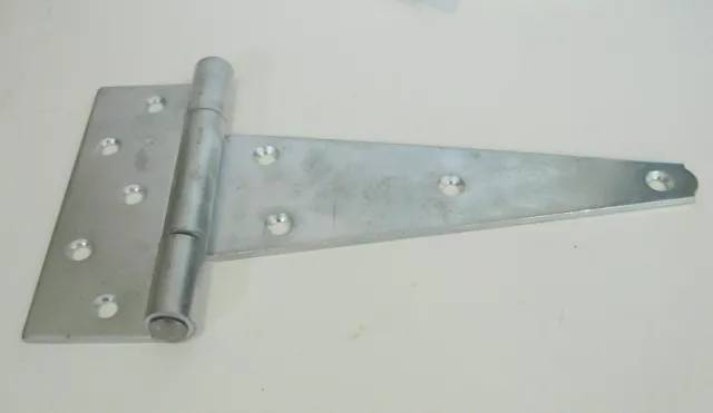 ACE 8" Heavy Duty Tee T Hinges Zinc-Plated for Fence Gate Barn Shed Door