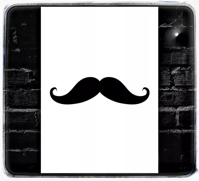 0516 A4 Moustache Cake Airbrush Mylar Stencil Reusable Template Spray Paint