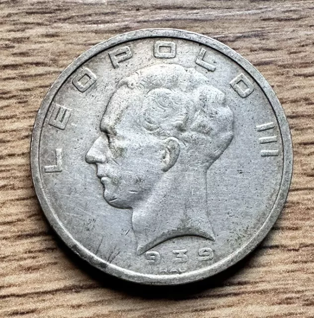 Belgium 50 Francs 1939