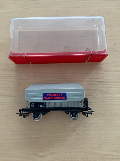 Wagon Trémie Céréalier Jouef HO FS FERRUZZI - Édition Limitée Patinée - 1/87