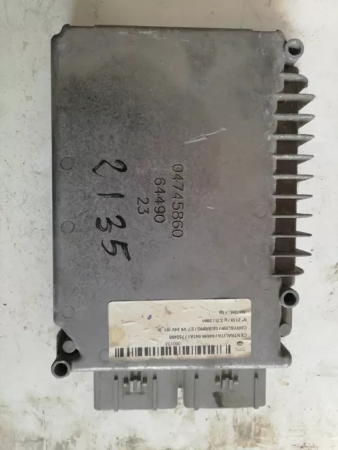 04745860 centralina motore per CHRYSLER SEBRING 2.7 V6 24V 2001 60153