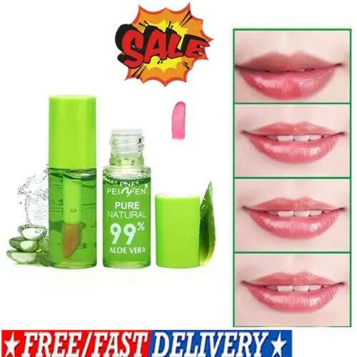 Aloe Vera Color Lipstick Lip Gloss Moisturizing And Lasting