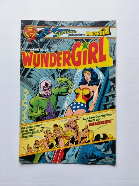 Ehapa - Superman präsentiert: Wundergirl Sonderheft Nr. 34 - mit Sammel-Ecke