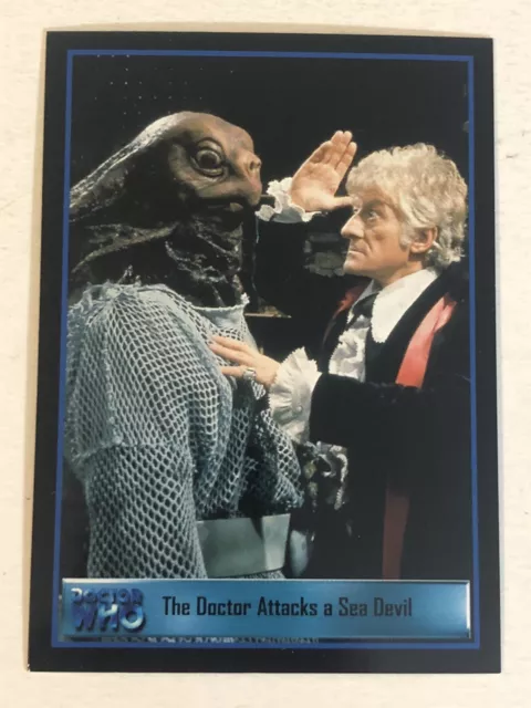 Doctor Who 2001 Trading Card  #12 The Sea Devils