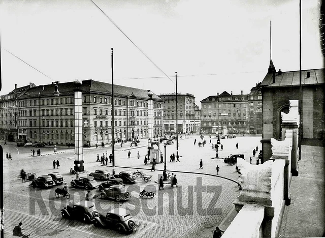 Original Eisenbahn Foto - München Hbf, 1934
