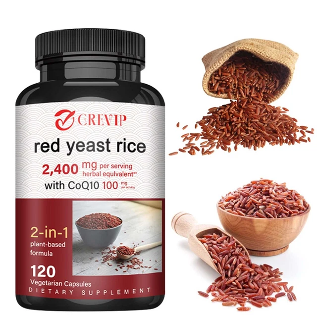 RED YEAST RICE with CoQ10 Heart & Cardiovascular Health