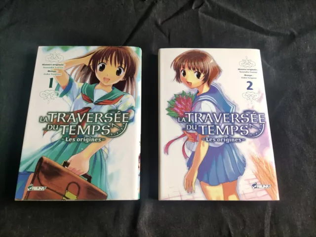 🌸 lot mangas * la traversée du temps , les origines * 1 et 2