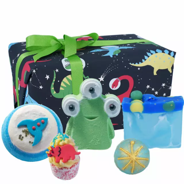 Bomb Cosmetics Set cadeau de bain 5 pièces Dino-Mite, bombes de bain, savon, ...