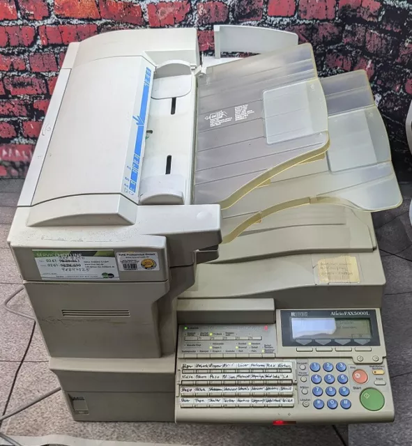 Ricoh Aficio FAX5000L Faxgerät Kopierer A4 Laserdruck Laserfax
