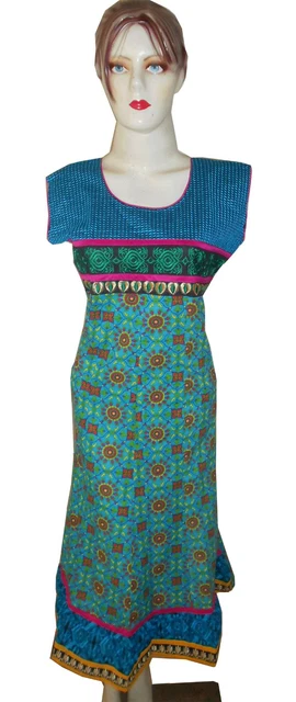 Women Kurti Indian Party Wear Kurta Cotton Girls Bollywood Anarkali New For Sale