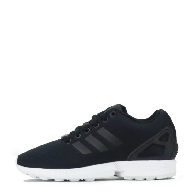 adidas Originals ZX Flux Women's Trainers Shoes Black UK 4.5