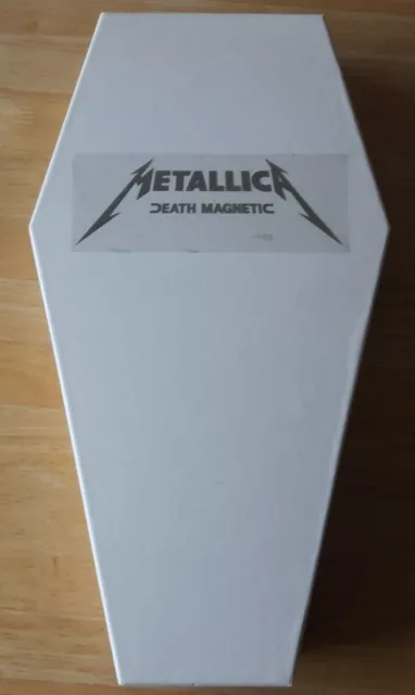 Metallica Death Magnetic Sarg Coffin limitierte Box Shirt in L Topzustand Slayer