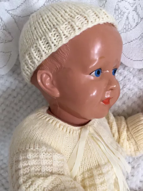 Vintage Celluloid Doll Made in Japan 21” 3