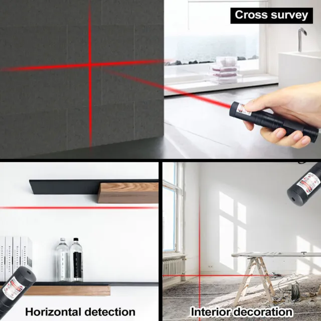 Mini Handheld Laser Pointer Pen Level Leveling Line Cross line Infrared Lazer