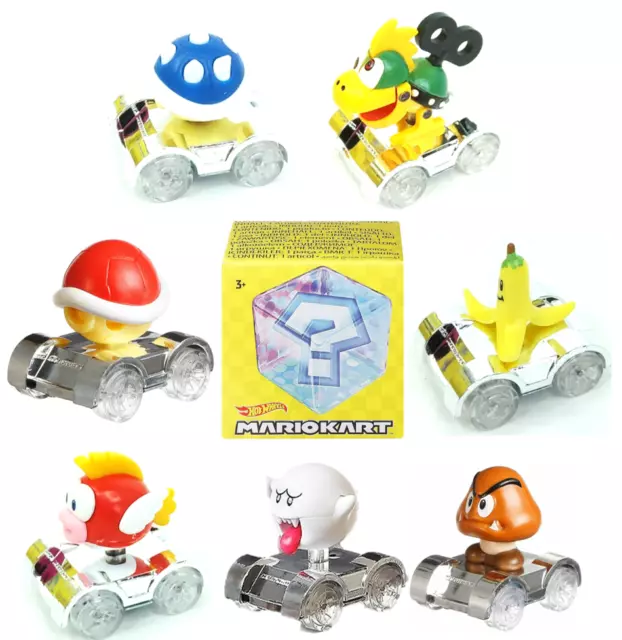 HOT WHEELS NINTENDO Mario Kart Series 3 Set Of 7 Pick & Choose Blind