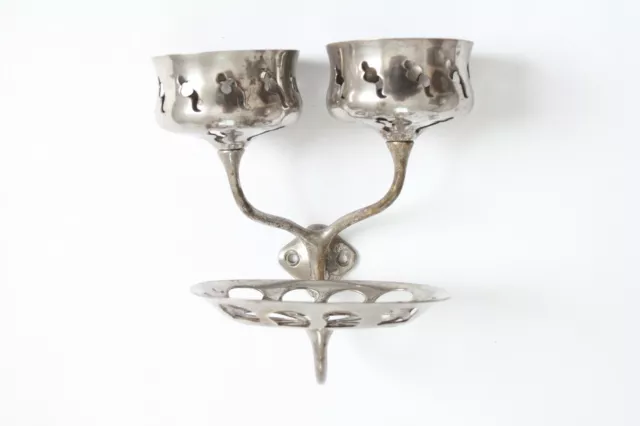 antique bathroom cup soap holder | san o la vtg bath deco victorian cup holder
