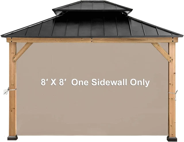 Gazebo Curtain for 8X8