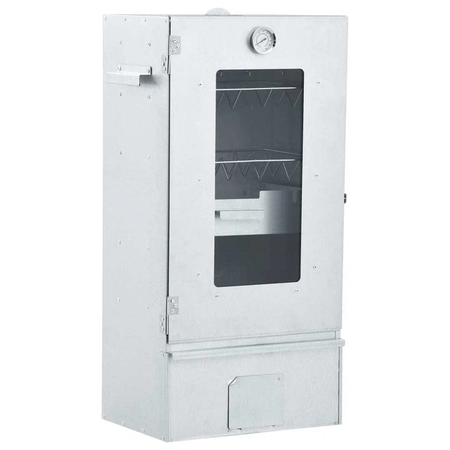 Fumoir de Four à BBQ avec 1 kg de Copeaux de Bois Barbecue Multi-taille vidaXL