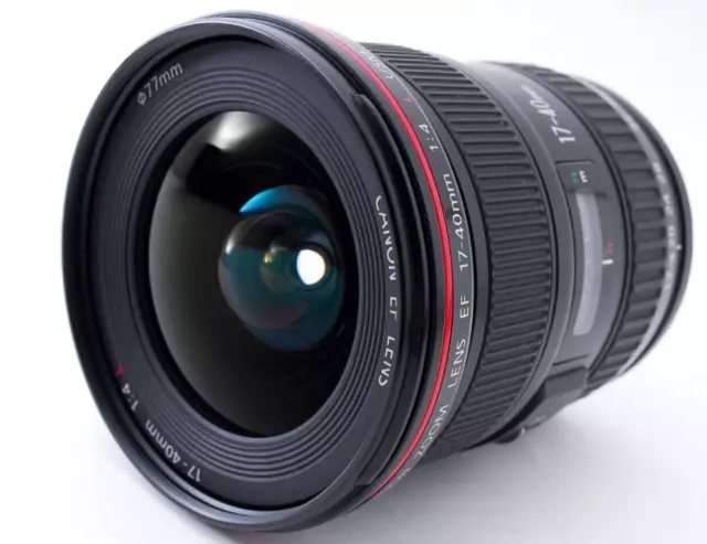 Near MINT in Box Canon EF 17-40mm f/4 L USM Wide Angle Zoom Lens From Japan