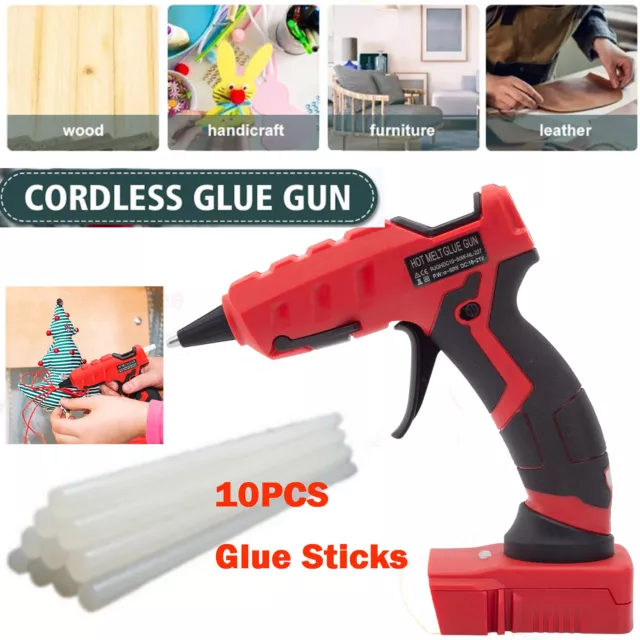 Glue Gun with 60 Mini Clear Glue Sticks Hot Melt 20W for Arts