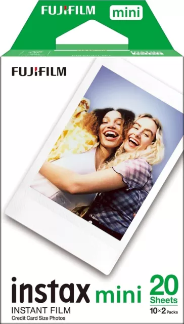 Fujifilm instax Mini Instant Film White Border 20 Shot Pack *