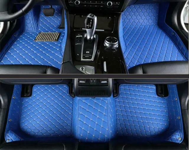 For Toyota RAV4 2000-2024 Car Floor Mats Front &Rear Luxury Carpets Waterproof