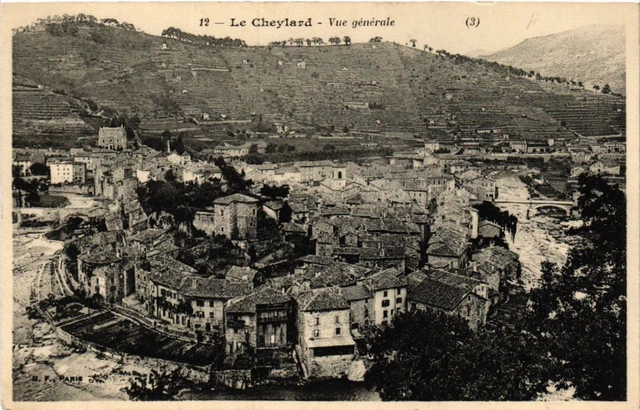 CPA Le CHEYLARD - Vue générale (484857)
