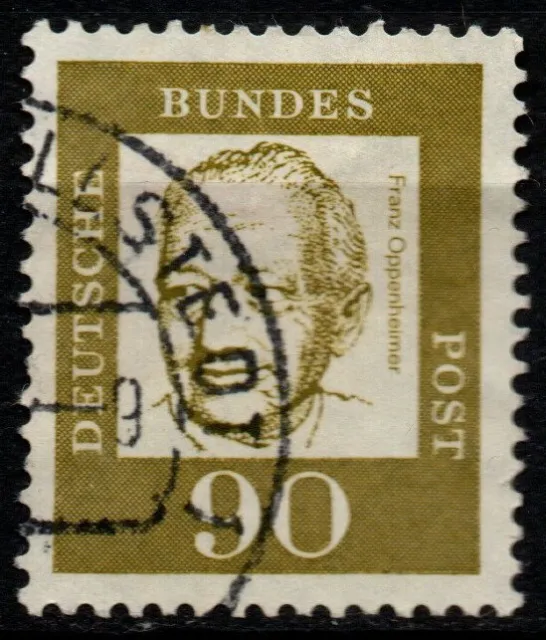 BRD 1961, Michel 360y - Bedeutende Deutsche, 90 Pfg., gestempelt