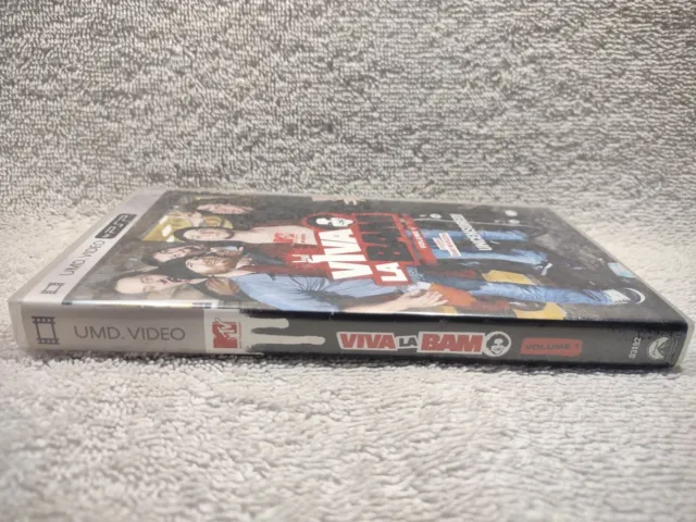 MTV Viva La Bam Vol. 1 - (Sony PSP UMD, 2003) *CIB* VGC* FREE SHIPPING!!! 3